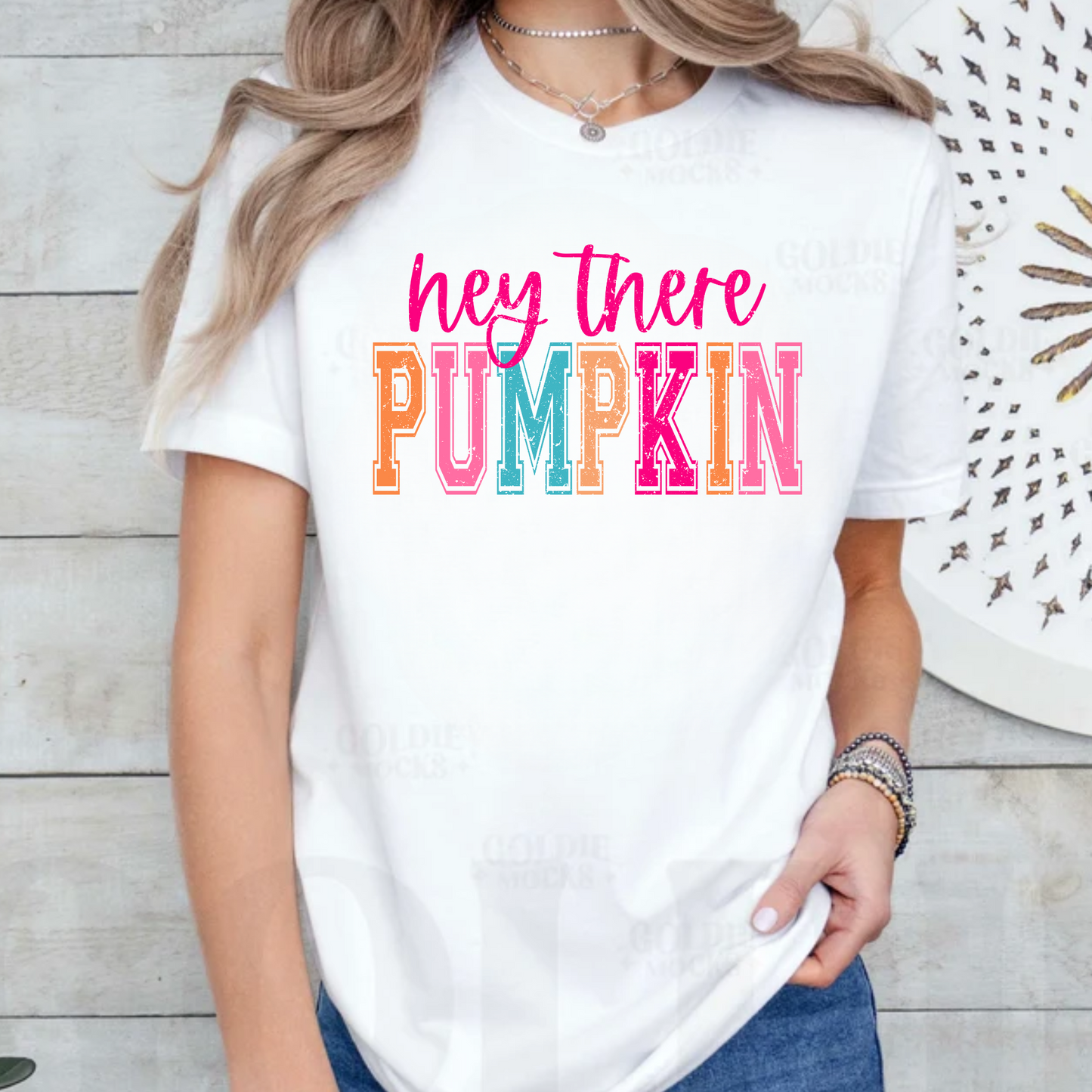 Hey There Pumpkin (Colorful)